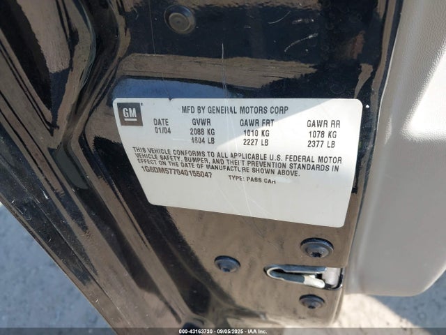 2004 CADILLAC CTS 1G6DM577040155047 Photo 8