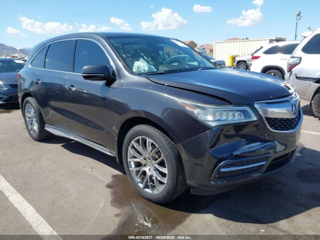 2014 ACURA MDX 5FRYD4H20EB039067 Photo 0