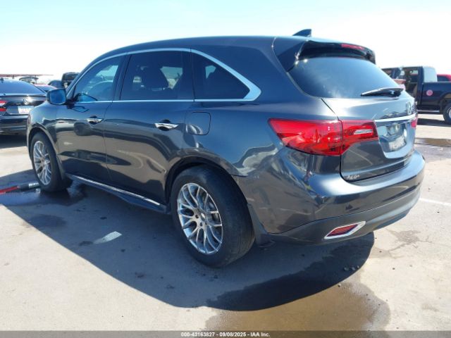 2014 ACURA MDX 5FRYD4H20EB039067 Photo 2