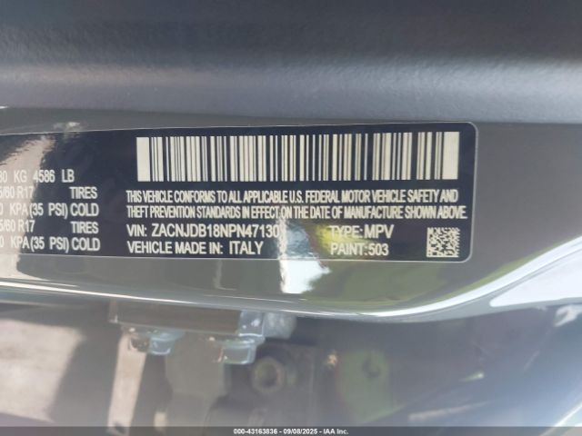 2022 JEEP RENEGADE ZACNJDB18NPN47130 Photo 8