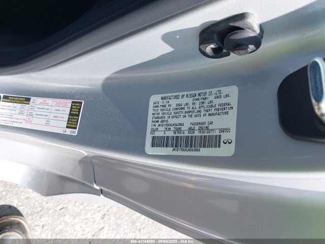 JN1EV7EKXLM340864 Infiniti Q60