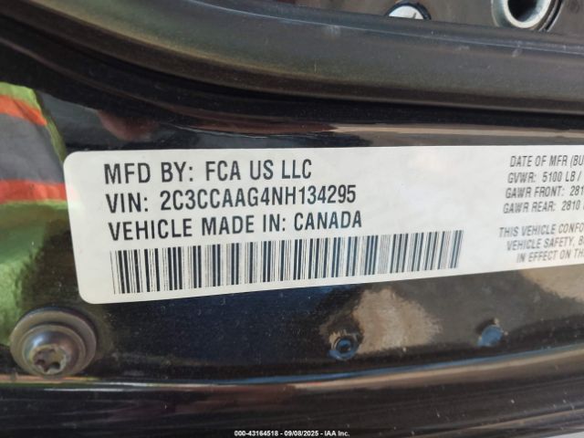 2022 CHRYSLER 300 2C3CCAAG4NH134295 Photo 8