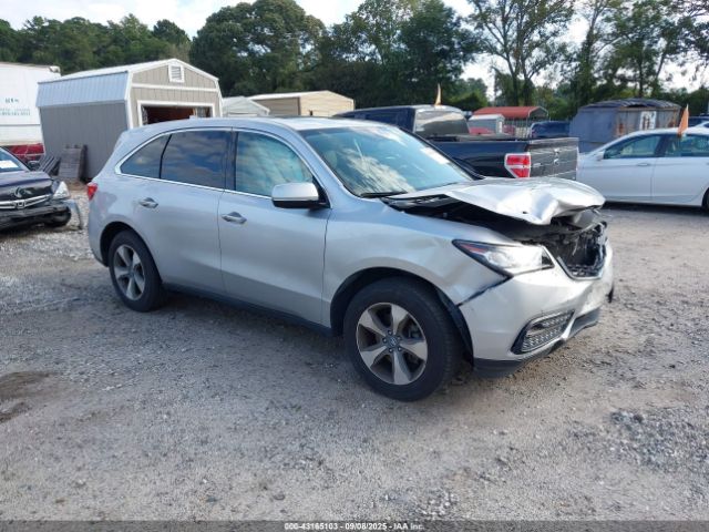 2015 ACURA MDX 5FRYD3H28FB004417 Photo 0