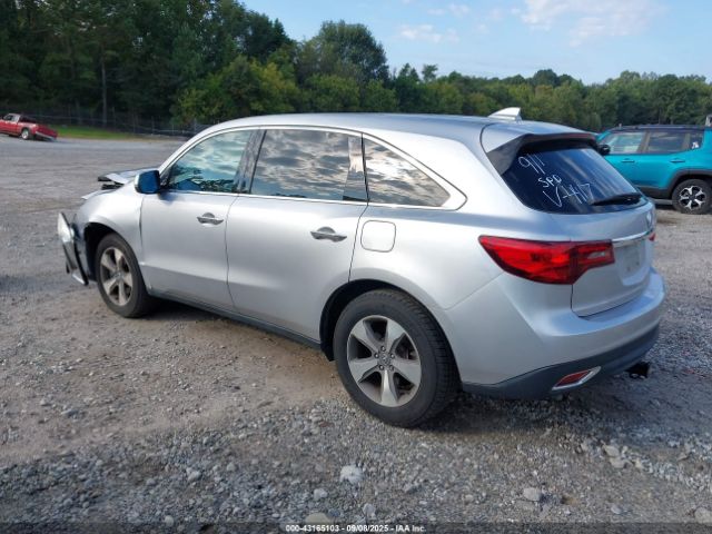 2015 ACURA MDX 5FRYD3H28FB004417 Photo 2