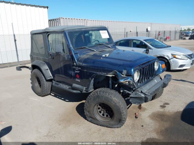 2000 JEEP WRANGLER 1J4FA49S8YP725684 Photo 0