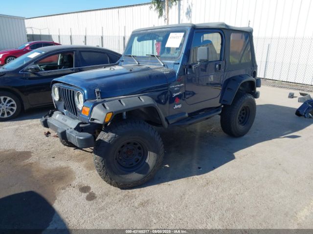 2000 JEEP WRANGLER 1J4FA49S8YP725684 Photo 1