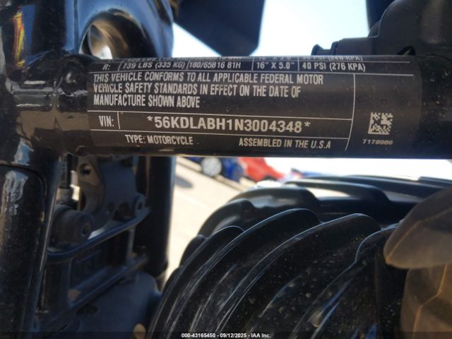 2022 INDIAN MOTORCYCLE CO. CHIEF 56KDLABH1N3004348 Photo 9