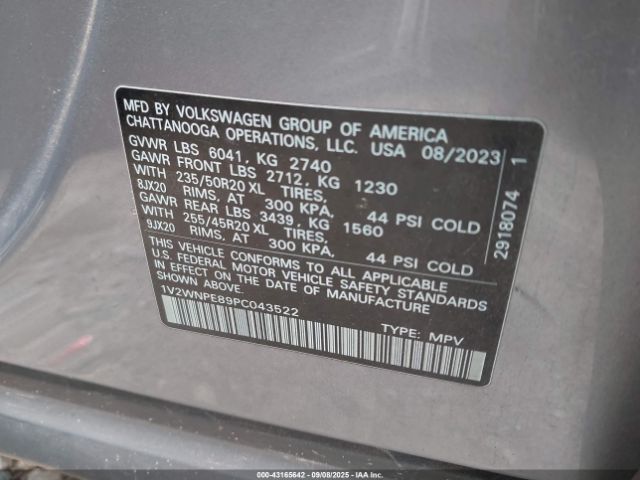2023 VOLKSWAGEN ID.4 1V2WNPE89PC043522 Photo 8