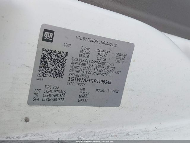 2023 GMC SAVANA CARGO 1GTW7AFP1P1109345 Photo 8