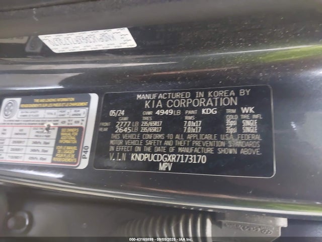 KNDPUCDGXR7173170 KIA Sportage Hybrid Lx