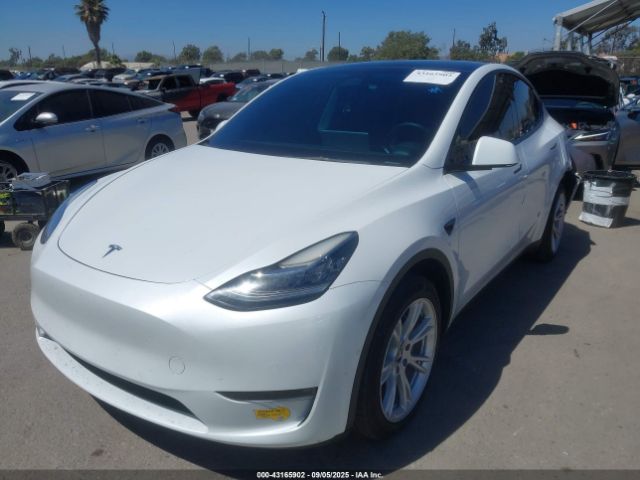2022 TESLA MODEL Y 7SAYGDEE6NF423753 Photo 1