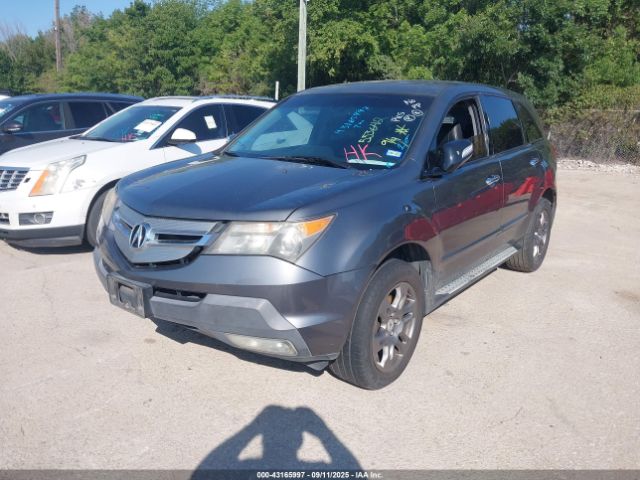 2008 ACURA MDX 2HNYD28618H553642 Photo 1