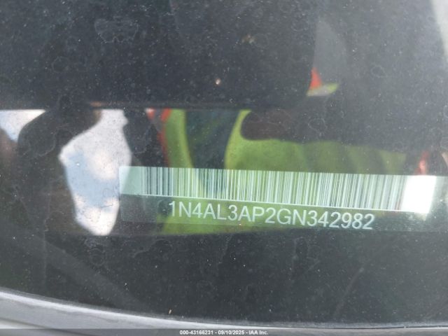 2016 NISSAN ALTIMA 1N4AL3AP2GN342982 Photo 8