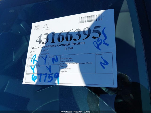 Lexus 8ar-fts 2016 JTHBA1D20G5029386 Image 17