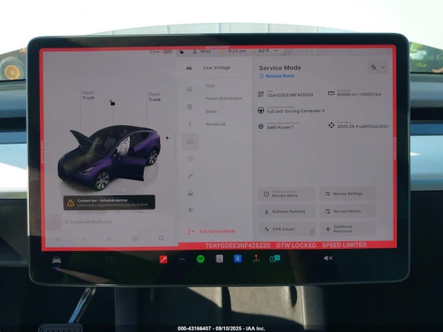 2022 TESLA MODEL Y 7SAYGDEE3NF425220 Photo 6