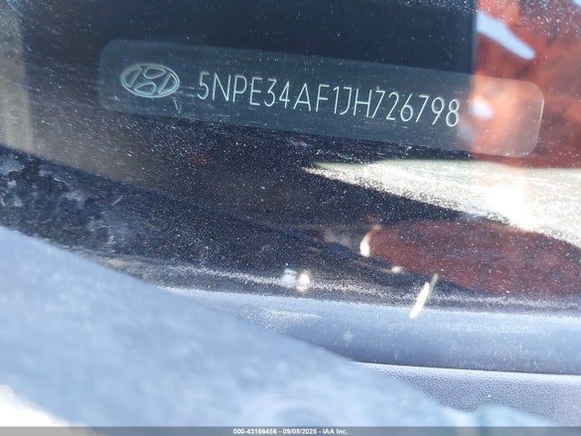 5NPE34AF1JH726798 Hyundai gdi theta-ii