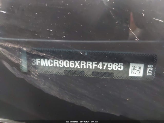 3FMCR9G6XRRF47965 Ford dragon