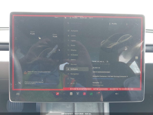 2025 TESLA MODEL 3 5YJ3E1EA5SF912861 Photo 6