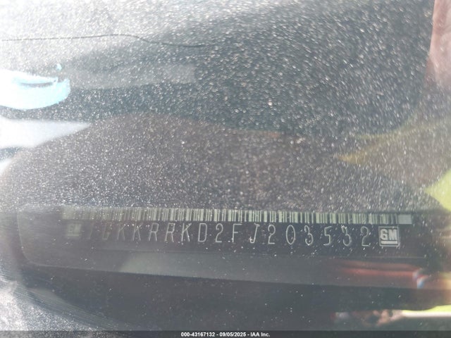 1GKKRRKD2FJ203532 GMC llt