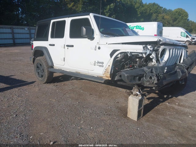43167449 :رقم المزاد ، 1C4HJXDN9JW262029 vin ، 2018 Jeep Wrangler Unlimited Sport 4x4 مزاد بيع