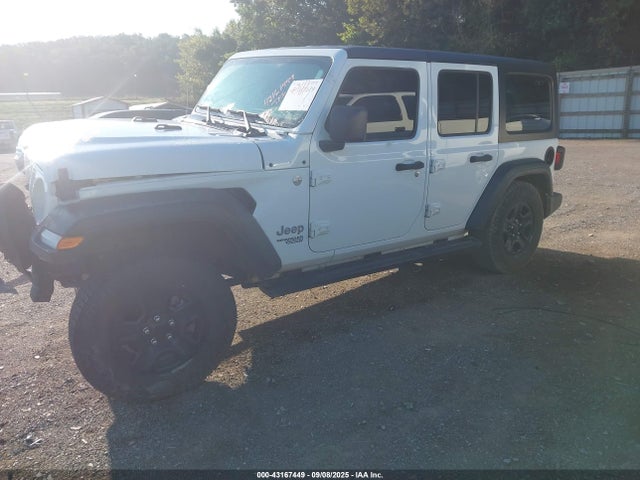 43167449 :رقم المزاد ، 1C4HJXDN9JW262029 vin ، 2018 Jeep Wrangler Unlimited Sport 4x4 مزاد بيع