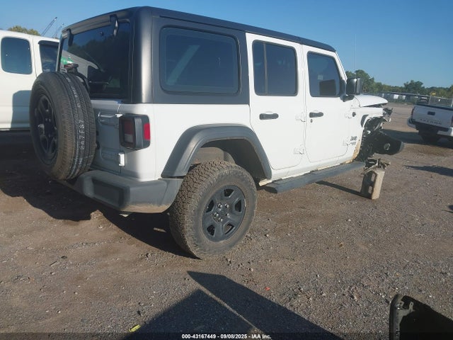 43167449 :رقم المزاد ، 1C4HJXDN9JW262029 vin ، 2018 Jeep Wrangler Unlimited Sport 4x4 مزاد بيع