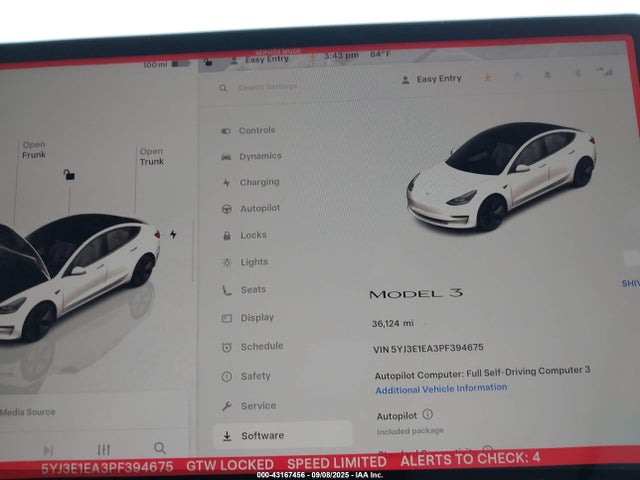 2023 TESLA MODEL 3 5YJ3E1EA3PF394675 Photo 6
