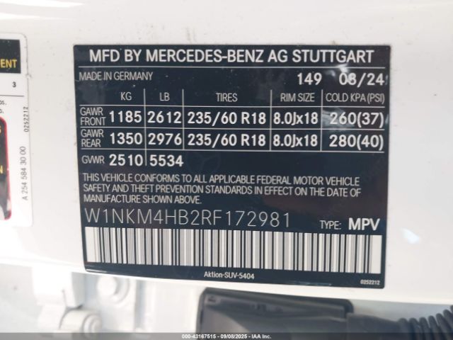 2024 MERCEDES-BENZ GLC 300 W1NKM4HB2RF172981 Photo 8