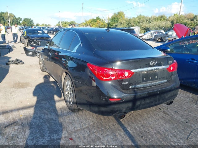 Продажа на аукционе авто 2017 Infiniti Q50 3.0t Premium, vin: JN1EV7AR0HM831552, номер лота: 43167573