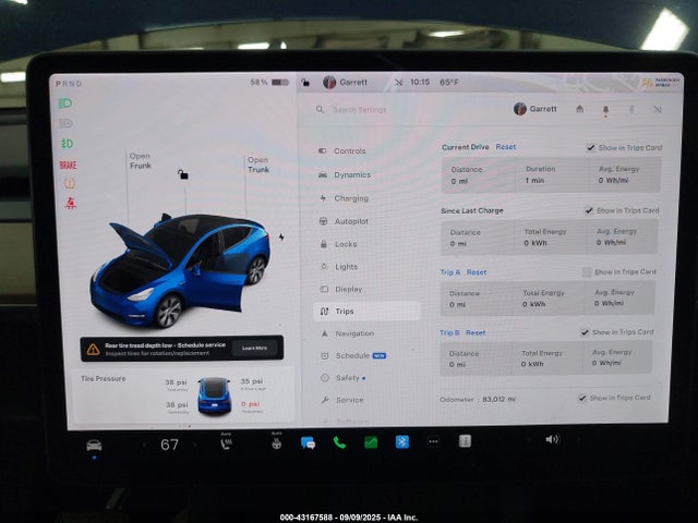 2021 TESLA MODEL Y 5YJYGDEE2MF159264 Photo 6