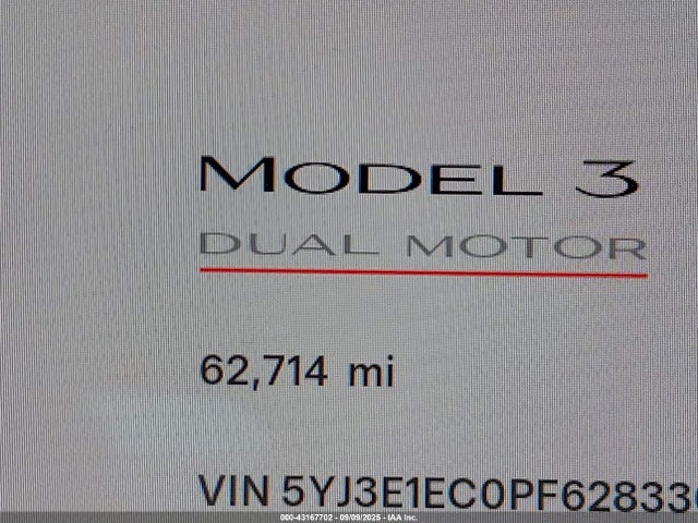 2023 TESLA MODEL 3 5YJ3E1EC0PF628336 Photo 6