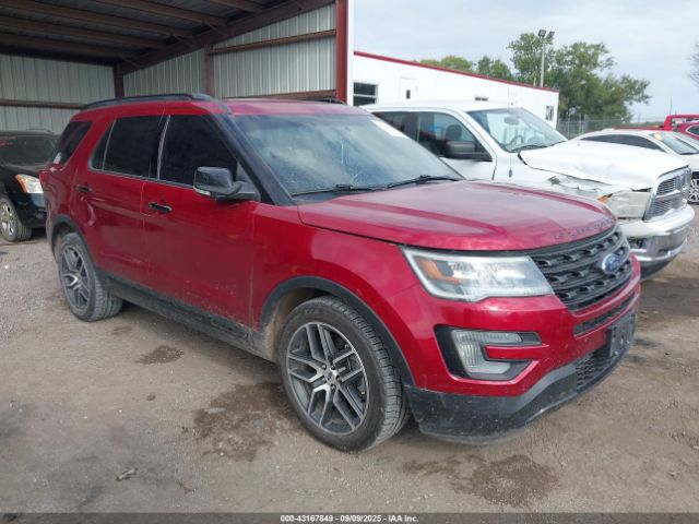 2016 FORD EXPLORER 1FM5K8GT3GGC12483