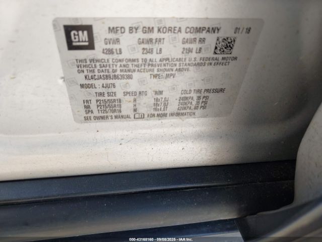 2018 BUICK ENCORE KL4CJASB9JB639380 Photo 8