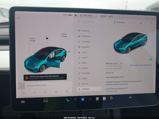 2022 TESLA MODEL 3 5YJ3E1EB5NF115720 Photo 6