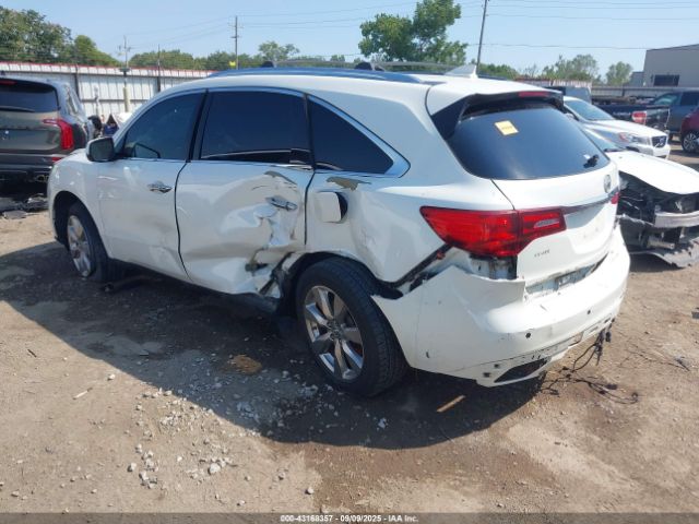 2015 ACURA MDX 5FRYD4H89FB001097 Photo 2