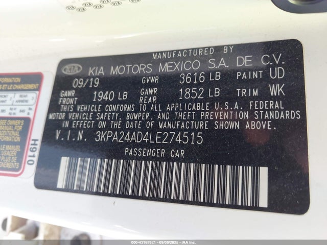 3KPA24AD4LE274515 KIA gammaii 1.6mpi+cvt