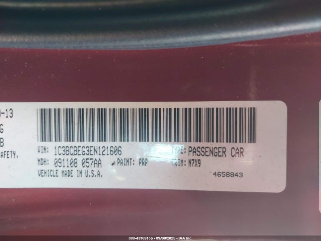 2014 CHRYSLER 200 1C3BCBEG3EN121606 Photo 8