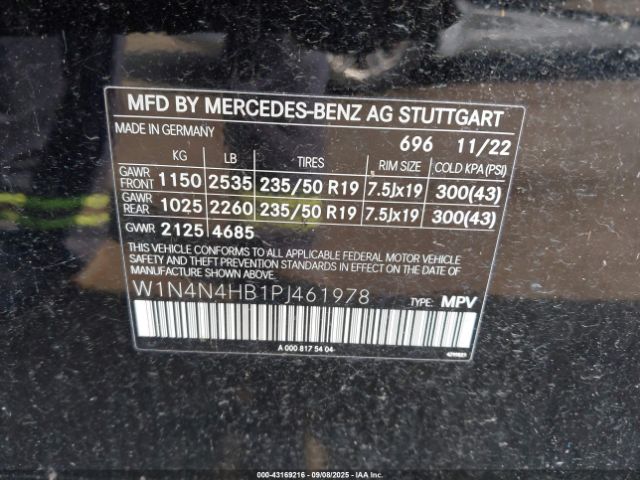 2023 MERCEDES-BENZ GLA 250 W1N4N4HB1PJ461978 Photo 8
