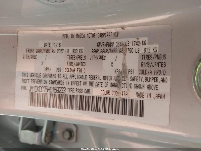 2017 MAZDA CX-3 JM1DKDC75H0159233 Photo 8