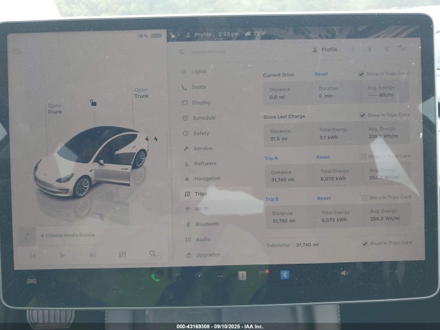 5YJ3E1EA5PF426056 Tesla MODEL 3