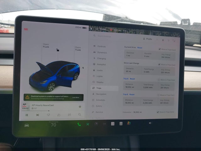 2021 TESLA MODEL Y 5YJYGDEE1MF199691 Photo 6