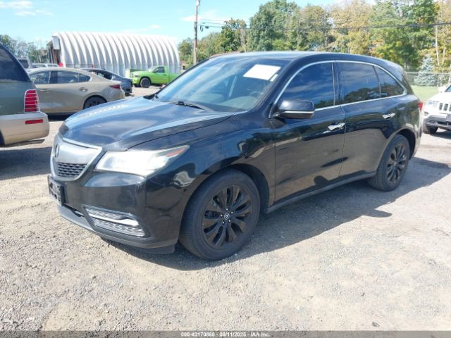 2015 ACURA MDX 5FRYD4H6XFB027058 Photo 1