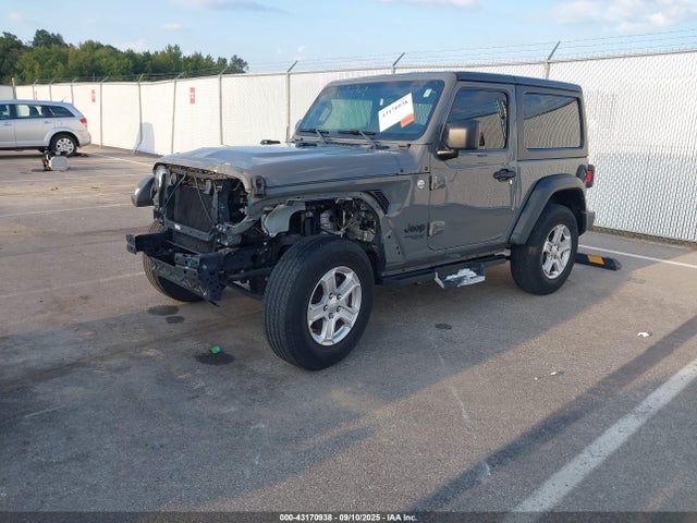 43170938 :رقم المزاد ، 1C4GJXAN8MW656688 vin ، 2021 Jeep Wrangler Sport S 4x4 مزاد بيع