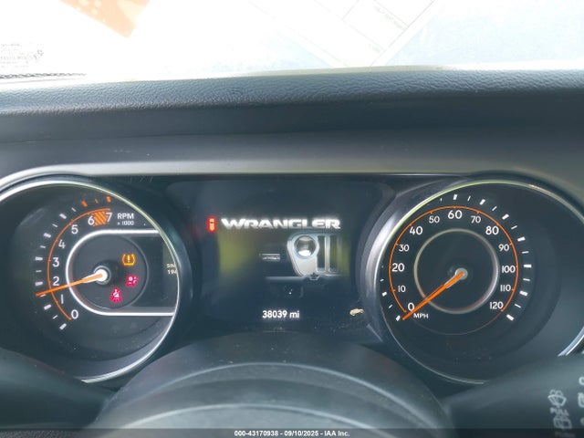43170938 :رقم المزاد ، 1C4GJXAN8MW656688 vin ، 2021 Jeep Wrangler Sport S 4x4 مزاد بيع