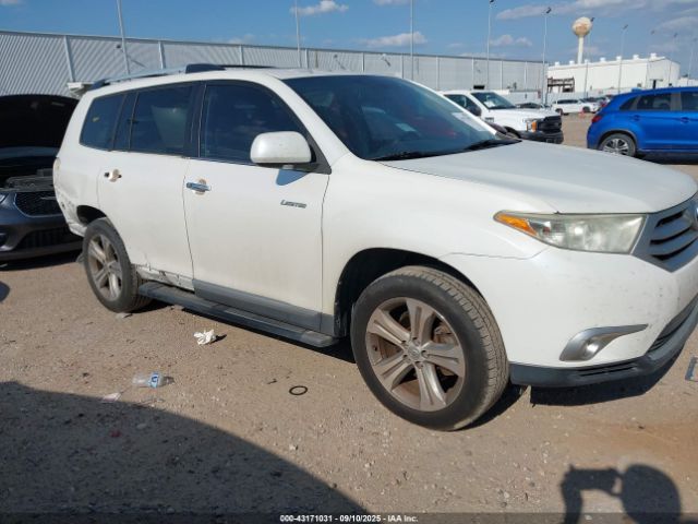 2013 TOYOTA HIGHLANDER 5TDYK3EH0DS104469