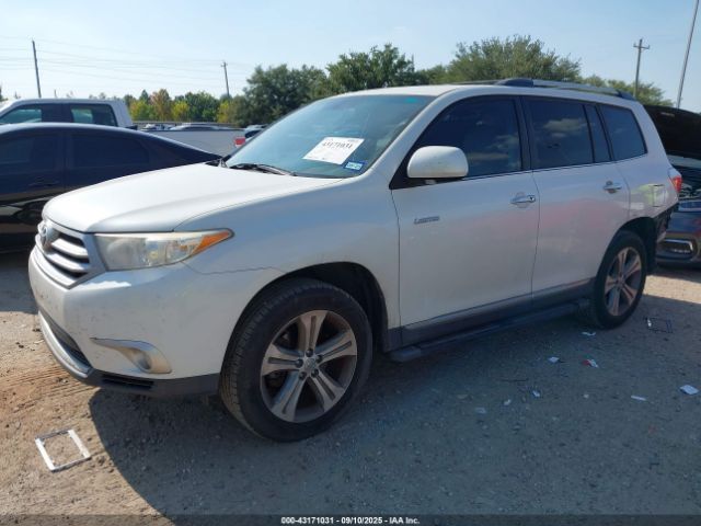 2013 TOYOTA HIGHLANDER 5TDYK3EH0DS104469 Photo 1