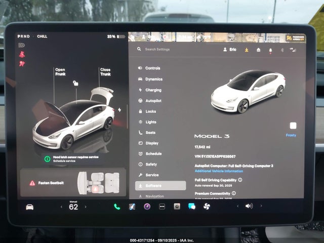Tesla MODEL 3 2023 5YJ3E1EA5PF638567 Image 16