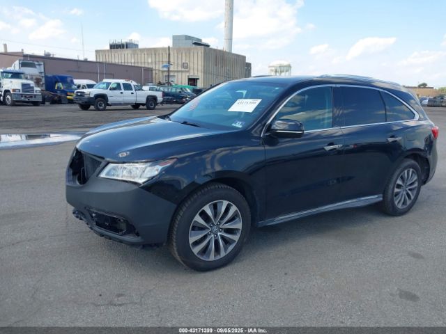 2014 ACURA MDX 5FRYD4H47EB008335 Photo 1