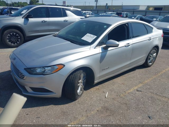 2018 FORD FUSION HYBRID 3FA6P0LU4JR162984 Photo 1