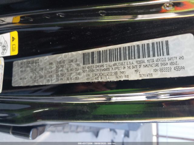 2020 JEEP WRANGLER UNLIMITED 1C4HJXDN1LW112189 Photo 8